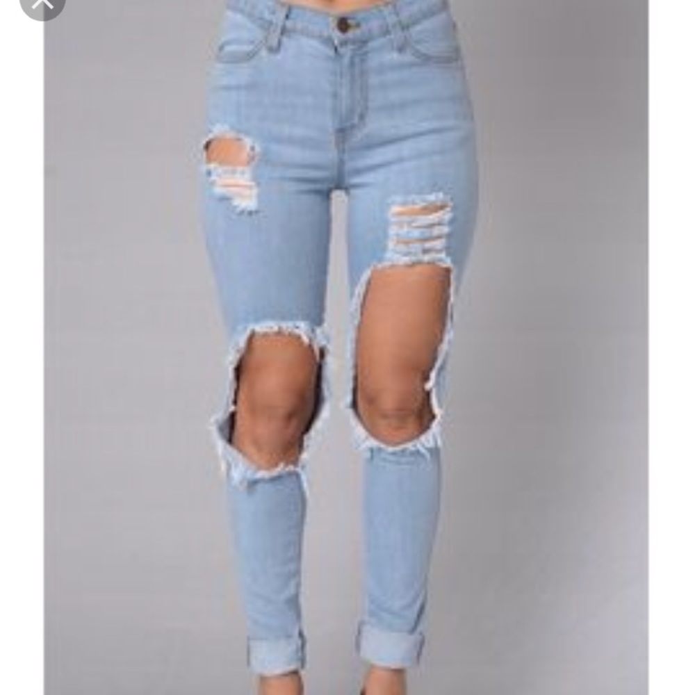 Fashion nova jeans size 7 NWT
